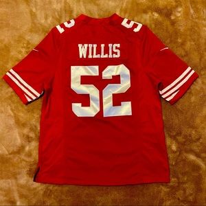 Patrick Willis #52 NFL SF 49ers Red Jersey (M)